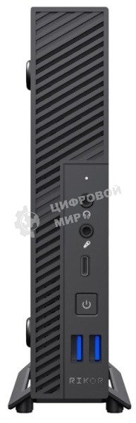 Компьютер Rikor USFF 101.1 4BA745FE i3-12100/8GB/256GB SSD/UHD Graphics 730/WiFi/BT/Win11Pro/black