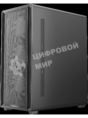 Корпус Deepcool CC550 4F черный без БП ATX 4x120mm 5x140mm 1xUSB2.0 1xUSB3.0 audio bott PSU