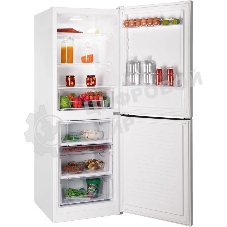 Холодильник Nordfrost NRB 151 W белый двухкамерный 170/115 л морозилка снизу, ручная разморозка