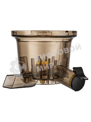 Соковыжималка BBK JCS101 черный/серый, шнековая вертикальная, 200 Вт, 1000 мл, механическое