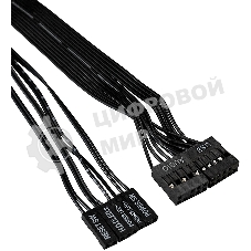 Компьютерный корпус Miditower ExeGate XP-332-UNS400 (ATX, БП UNS400 с вент. 12см, 2хUSB, аудио, черный)