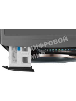 Стиральная машина Weissgauff WM 58411 Direct Drive Inverter Premium Steam Grey серая, загрузка фронтальная 11кг, 1400 об/мин., класс: A+++
