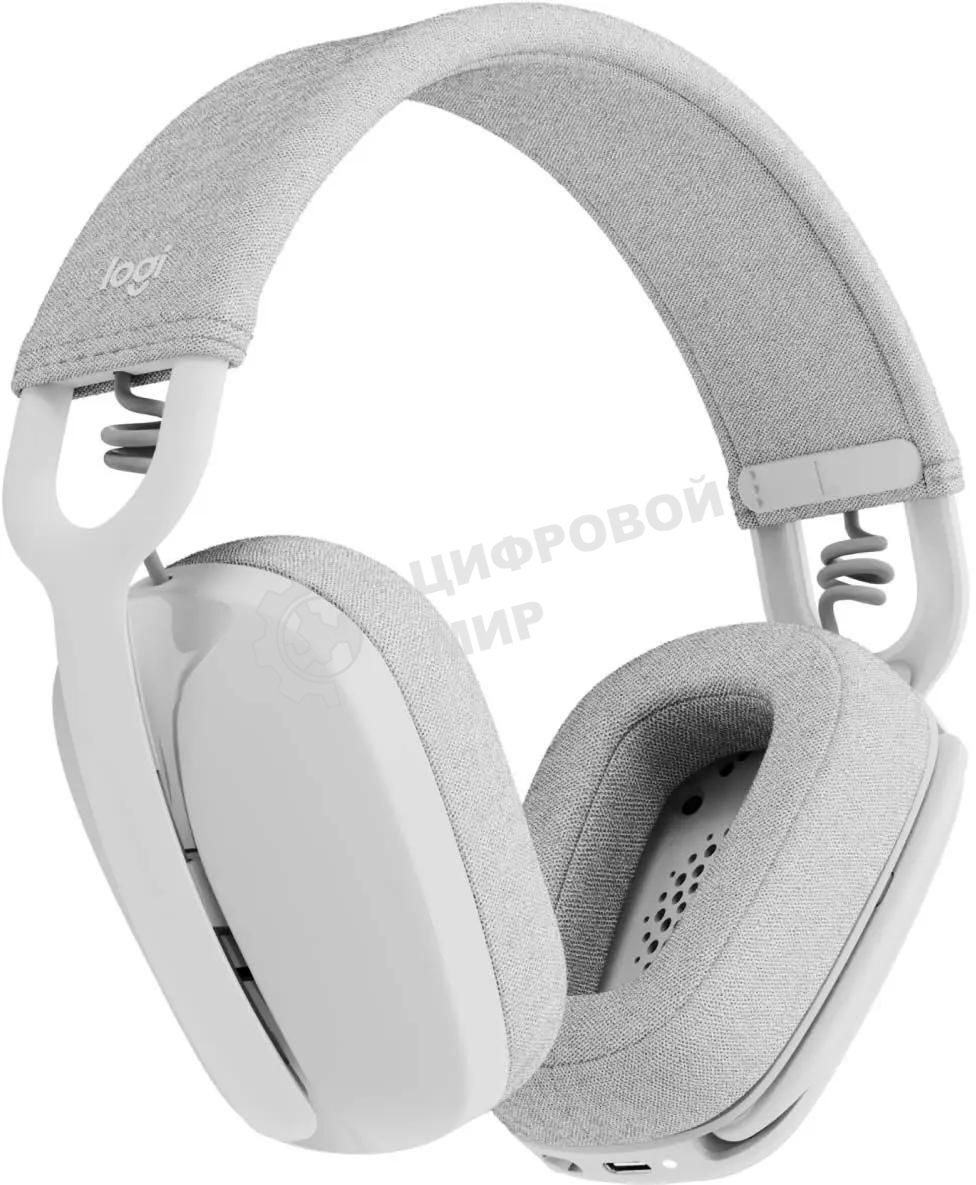 Гарнитура беспроводная Logitech ZONE Vibe 100 Bluetooth Headset - OFF WHITE
