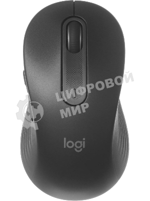 Мышь Logitech M650 L черный оптическая 4000dpi беспров. BT/Radio USB (910-006350)