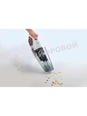 Пылесос Gorenje MVC148FGW белый/серый, 25/100 Вт, уборка сухая, пылесборник контейнер 0,5 л