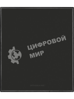 Набор Moleskine блокнот/ручка блокнот: Classic Large линейка черный