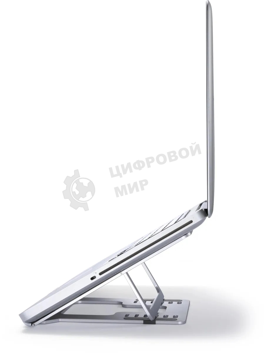 Подставка для ноутбука Buro BU-LS120 238x17x215мм 450г алюминий серебристый