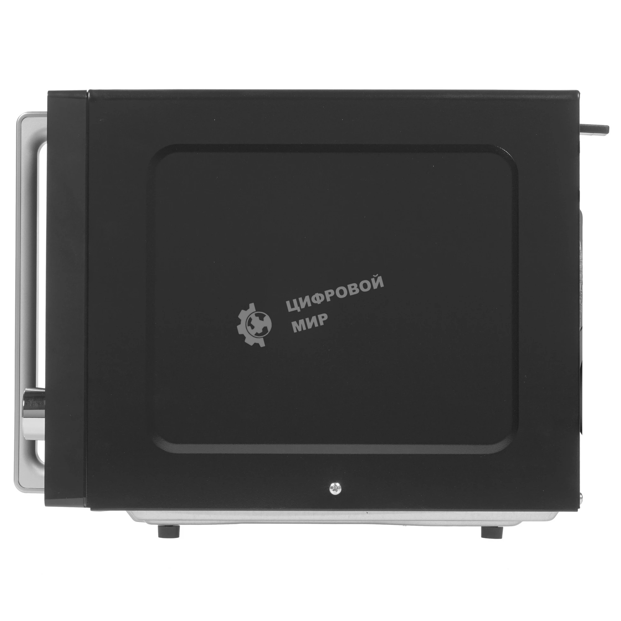 Микроволновая печь Hyundai HYM-M2062 черный, 23 л, 800 Вт, переключатели - кнопки, поворотный механизм