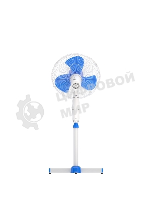 Вентилятор напольный Maxvi FS1645 white-blue