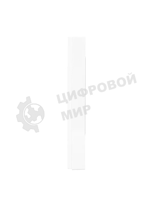 Рамка Эпика 4-местная, белая, пластик