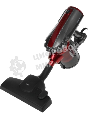 Пылесос вертикальный Centek CT-2561 красный/черный, питание от сети, 150 Вт, уборка сухая, пылесборник 0.5 л