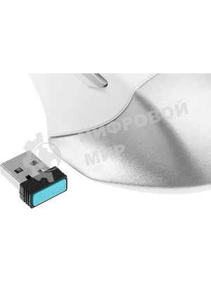 Мышь беспроводная A4Tech Fstyler FB35 белый/серый, 2000 dpi, радиоканал, Bluetooth, USB, кнопки - 6