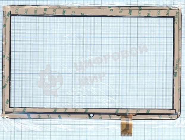 Сенсорное стекло (тачскрин) ZJ-70065G, черное