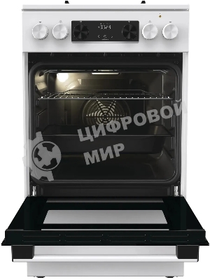 Плита комбинированная Gorenje GK5C60WJ белый, конфорок 4 газовых, духовка 62 л, 50 см x 85 см x 59.4 см