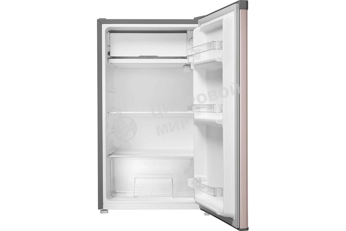 Холодильник Maunfeld MFF83GD золотистый/серый мат. однокамерный 85л