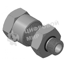 Ввод кабельный с резьбой М20х1,5 мм для прокладки кабеля в металлорукаве РЗ-ЦП-20