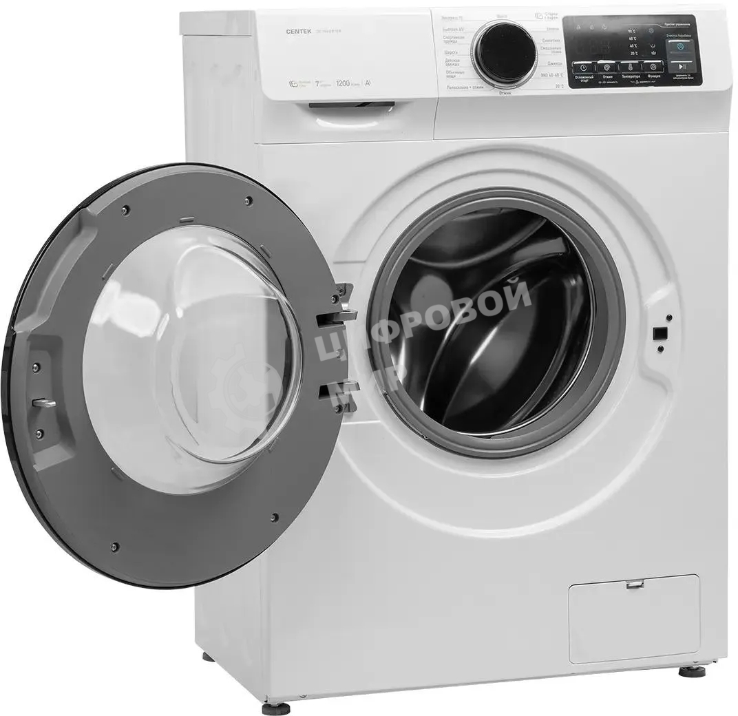 Стиральная машина Centek CT-1921 белый, загрузка фронтальная 7 кг, 1200 об/мин., класс: А+++