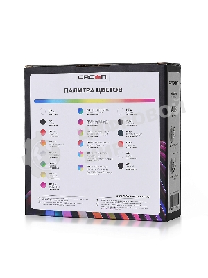 Филамент Crown Micro CM-FILPLAS005S PLA Silk 1.75 1кг серебряный