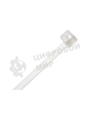 Хомут кабельный 2.5х100 нейл. белый (уп. 100 шт) IEK UHH31-D025-100-100