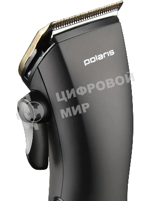 Машинка для стрижки Polaris PHC 2500 черный 3Вт (насадок в компл: 6шт)
