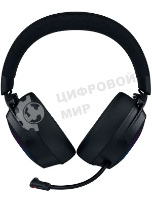 Гарнитура Razer Kraken V4 Pro чёрный, беспроводная + проводная, радиоканал, до 45 ч, подсветка