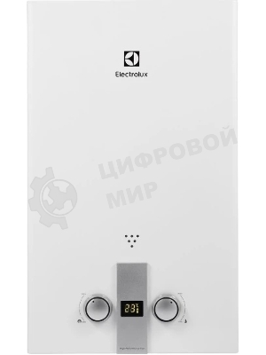 Водонагреватель газовый Electrolux GWH 10 High Performance Eco белый, проточный, 10 л/мин, 20 кВт