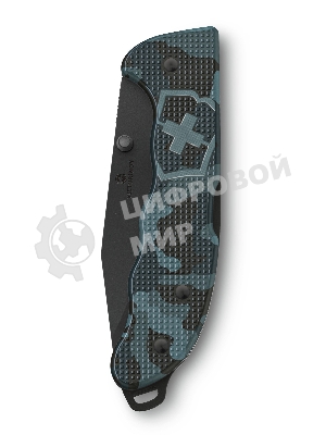 Нож перочинный Victorinox Evoke BSH Alox Navy (0.9425.DS222) 136мм 4функц. синий камуфляж подар.коробка