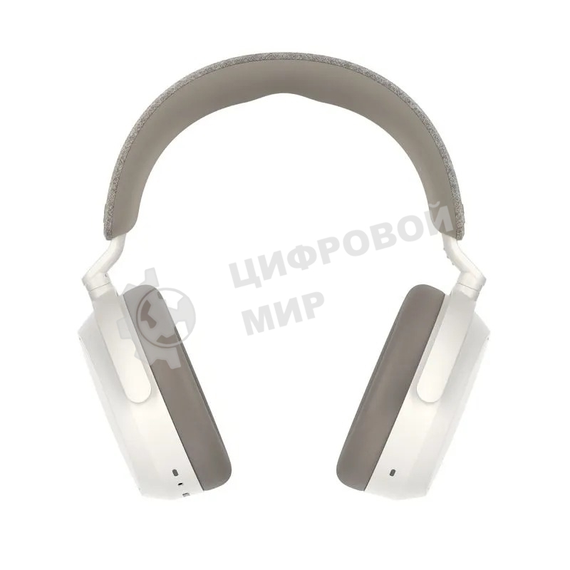 Беспроводные/проводные наушники Sennheiser Momentum 4 Wireless белый, полноразмерные, Bluetooth + проводной, активное шумоподавление, до 60 ч