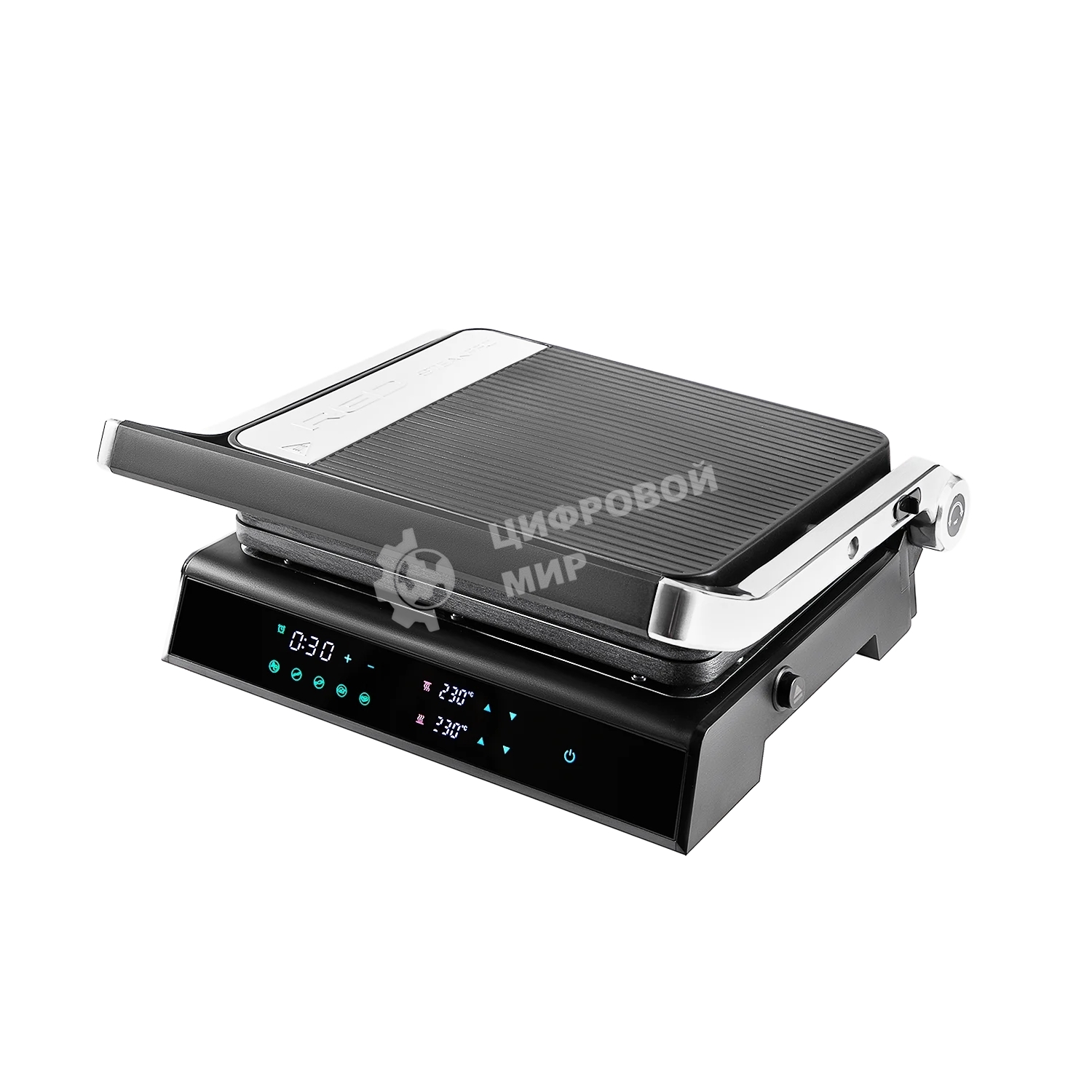 Гриль электрический Red Solution G807D 1950Вт черный