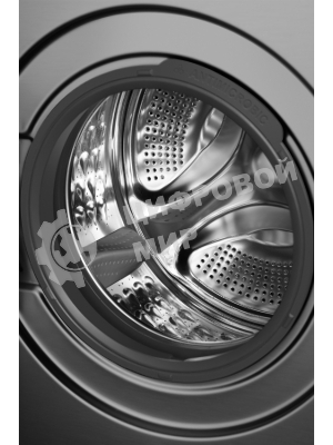 Стиральная машина Weissgauff WM 58411 Direct Drive Inverter Premium Steam Grey серая, загрузка фронтальная 11кг, 1400 об/мин., класс: A+++