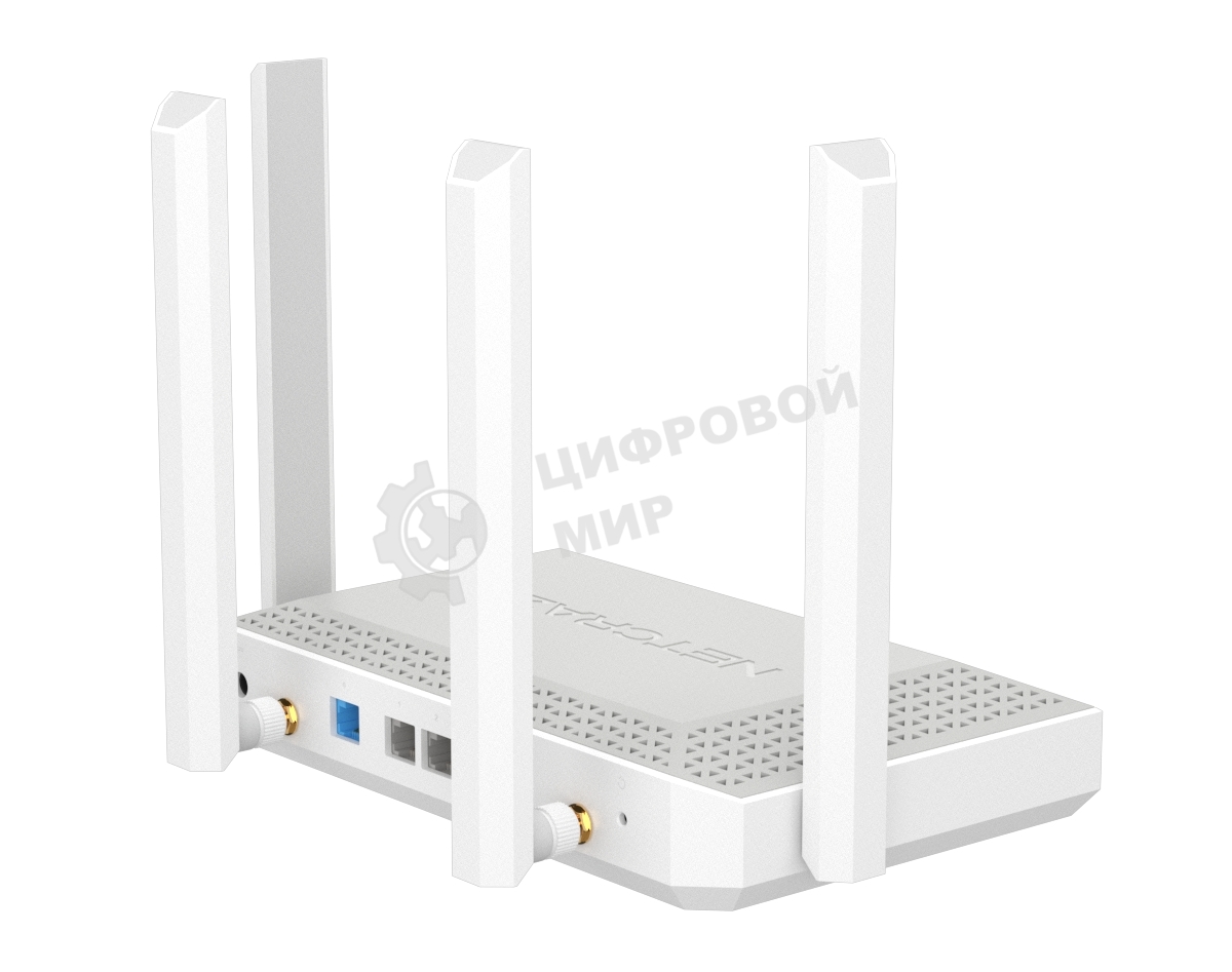 Гигабитный интернет-центр Netcraze Hopper 4G+ (NC-2312) с модемом 4G+, двумя слотами для SIM-карт, Mesh Wi-Fi 6 AX3000, 5-портовым Smart-коммутатором и многофункциональным портом USB 3.0