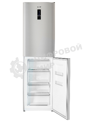 Холодильник Atlant ХМ-4625-189-ND серебристый двухкамерный 211/125л морозилка снизу, No Frost