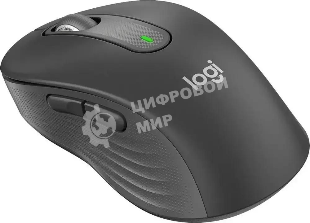 Мышь Logitech M650 L черный оптическая 4000dpi беспров. BT/Radio USB (910-006350)