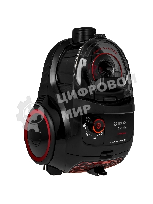 Пылесос Bosch BGS21POW2 черный, 700 Вт, уборка сухая, пылесборник контейнер 2 л