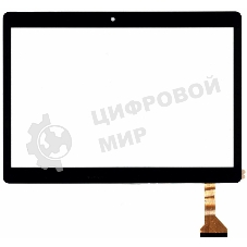 Сенсорное стекло (тачскрин) для Prestigio MultiPad Wize PMT3096 1069A4, черное