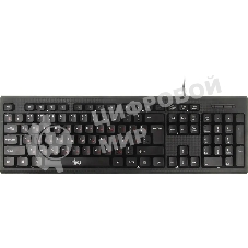 Комплект клавиатура+мышь Oklick 621M IRU проводной, USB, 1200 DPI, чёрный