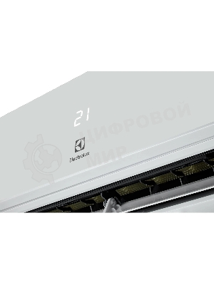 Внутренний блок сплит-системы Electrolux EACS/I-09HAL/N8/in инвертор, 9000 BTU, 25 м², 23 дБ, охлаждение, обогрев, осушение, белый