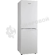 Холодильник Kraft KF-NF271W белый двухкамерный 129/64л морозилка снизу, No Frost