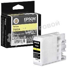 Картридж струйный Epson T46S4 (C13T46S400) желтый (25 мл) для SureColor SC-P700
