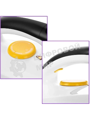 Парогенератор Kitfort КТ-9142 2200Вт черный/белый