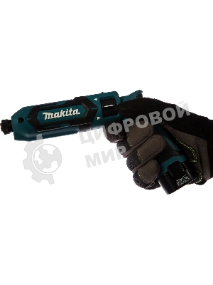 Отвертка аккумуляторная MAKITA TD022DSEак уд 7.2В 2х1Ач Li-Ion 2450об/м 25Нм 1/4'' 0.56кг сумка подсветка