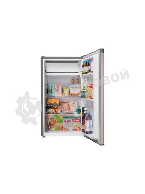 Холодильник Maunfeld MFF83GD золотистый/серый мат. однокамерный 85л