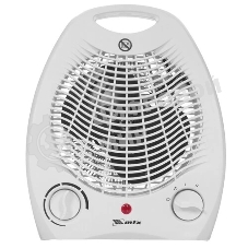 Тепловентилятор MTX FHS-2000, белый, 1000/2000 Вт, 25 м2, термостат