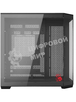 Компьютерный корпус Bloody BD-CC109 черный без БП ATX 10x120мм 2xUSB3.0 audio
