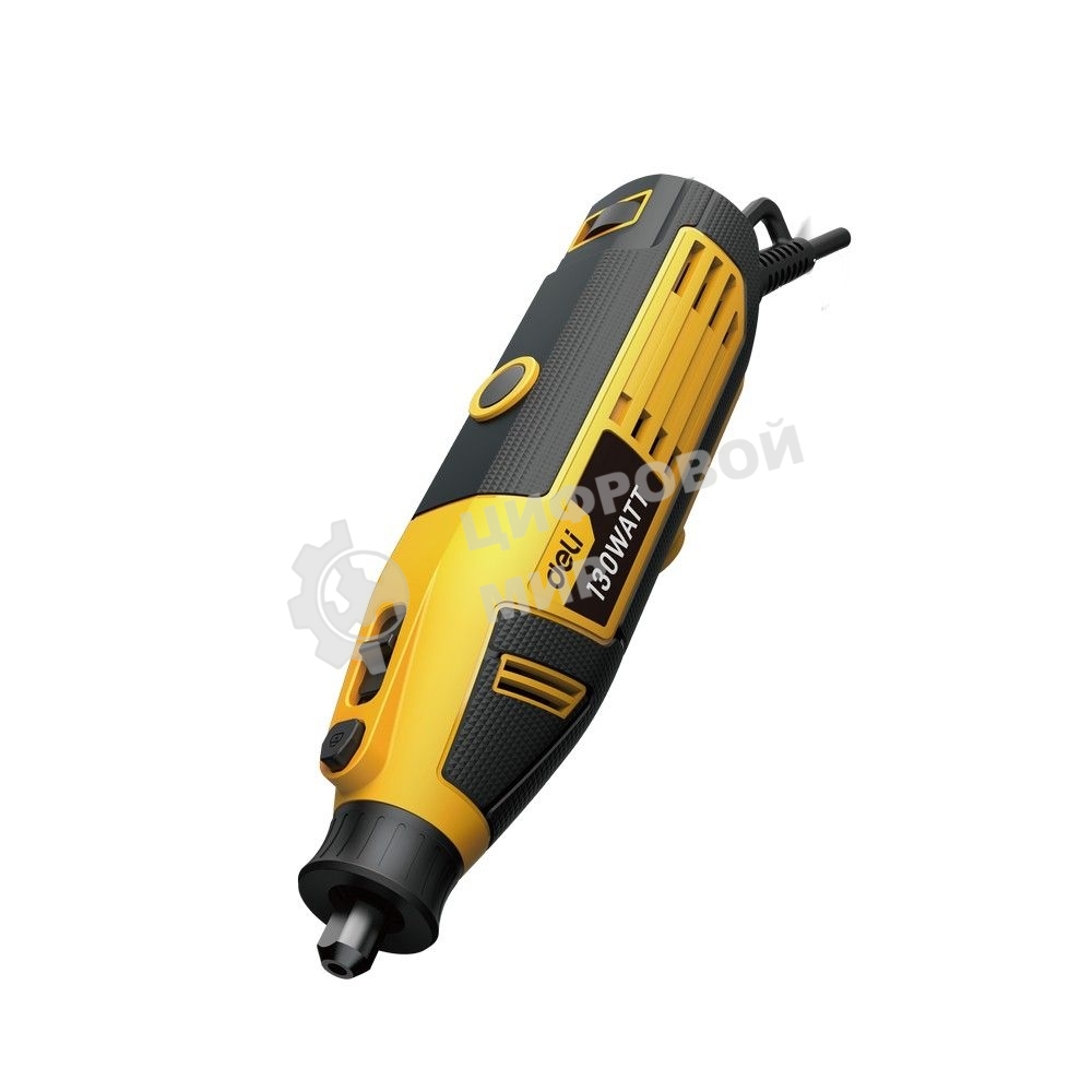 Прямошлифовальная машина (гравер) Deli DL-DM03-E1 (130Вт, цанга 3,2мм, 10000-32000об/мин, кейс) + 41 аксессуар