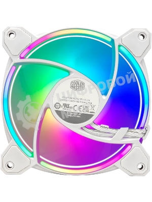 Вентилятор для корпуса Cooler Master MasterFan MF120 Halo2 ARGb 120х120x25 белый 4-pin 27дБ (MFL-B2DW-21NP2-R2) Ret