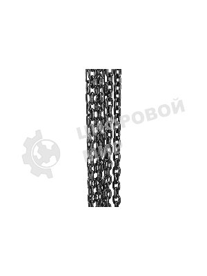 Таль цепная Sparta 2 т, h подъема 2,5 м, расстояние между крюками 380 мм