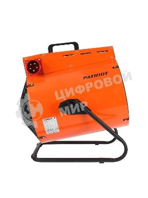 Тепловентилятор электрический Patriot PT-R 15, оранжевый/черный, 15 кВт, 150 м2, 380В, терморегулятор