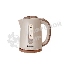 Чайник электрический Delta DL-1106 бежевый