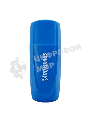 Флешка USB Smartbuy Scout Blue (SB032Gb2SCB), 32Gb, USB 2.0, R/W 13/8, синий
